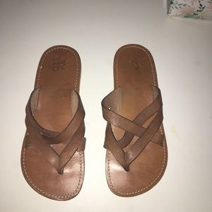 OBOT leather sandals